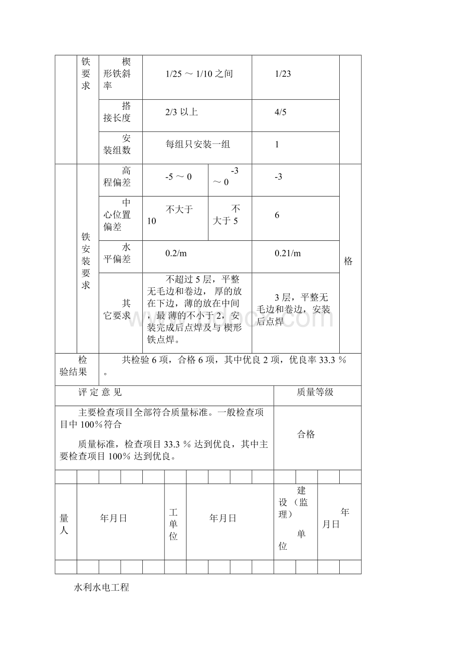 立式轴流泵机组安装单元工程质量评定表.docx_第3页