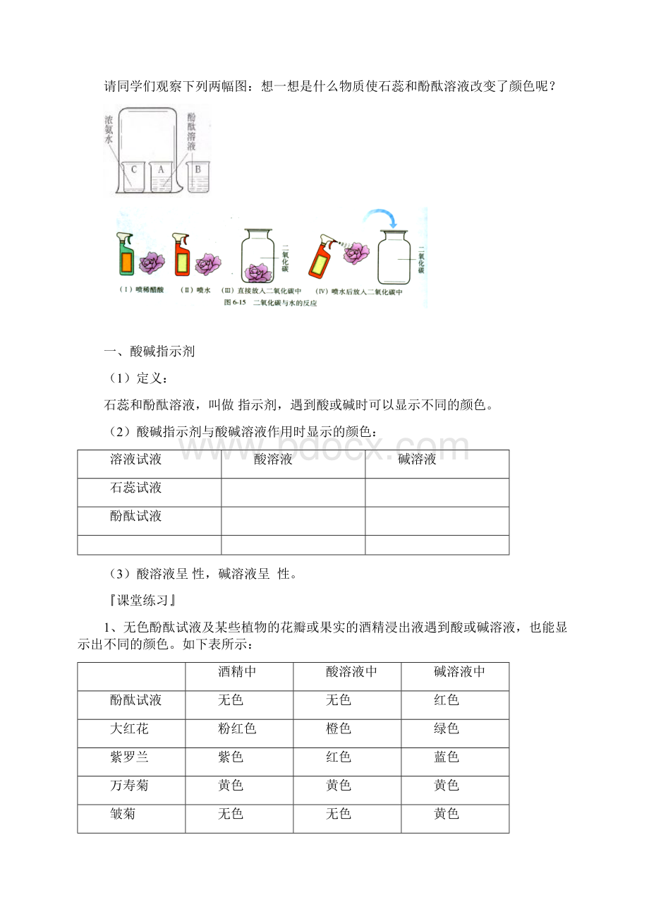 第二讲常见的酸和碱学生版.docx_第2页