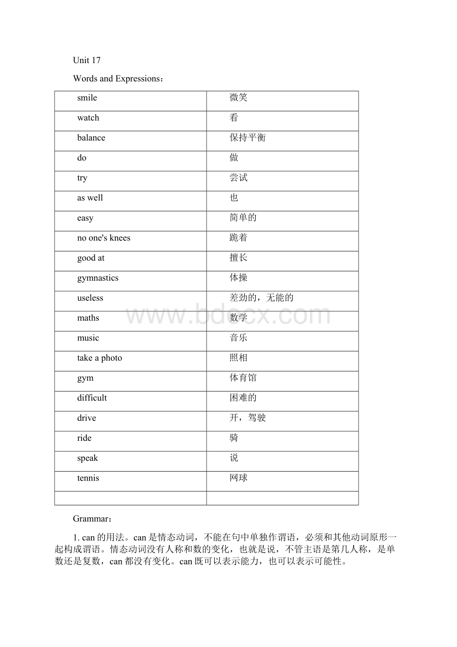 新概念英语青少版1B词汇语法知识要点Word格式文档下载.docx_第2页