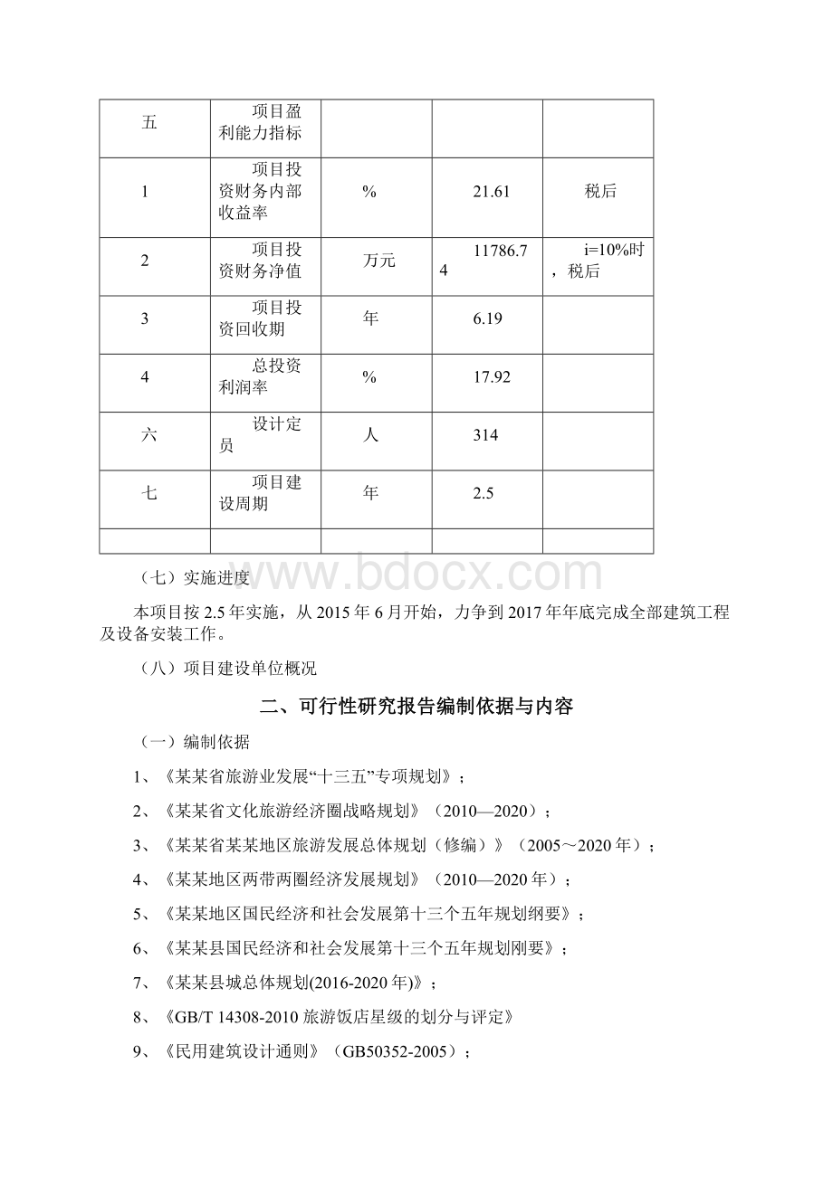 温泉酒店建设项目可行性研究报告Word文档格式.docx_第3页