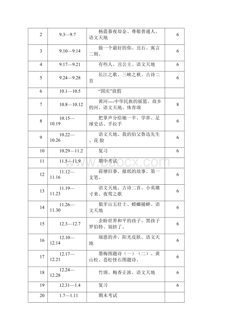 北师大版六年级语文上册教案全册第一二单元Word文档下载推荐.docx_第2页