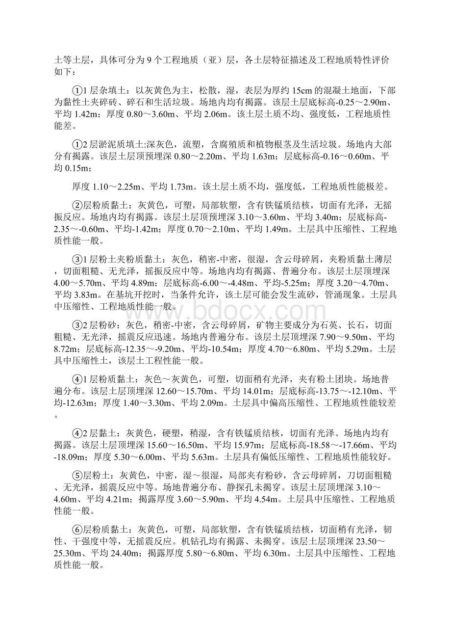 商务楼土方开挖和降水工程专项施工方案.docx_第3页