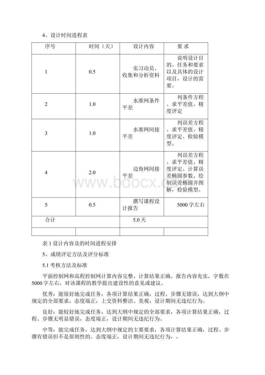 测量平差课程设计指导书.docx_第3页