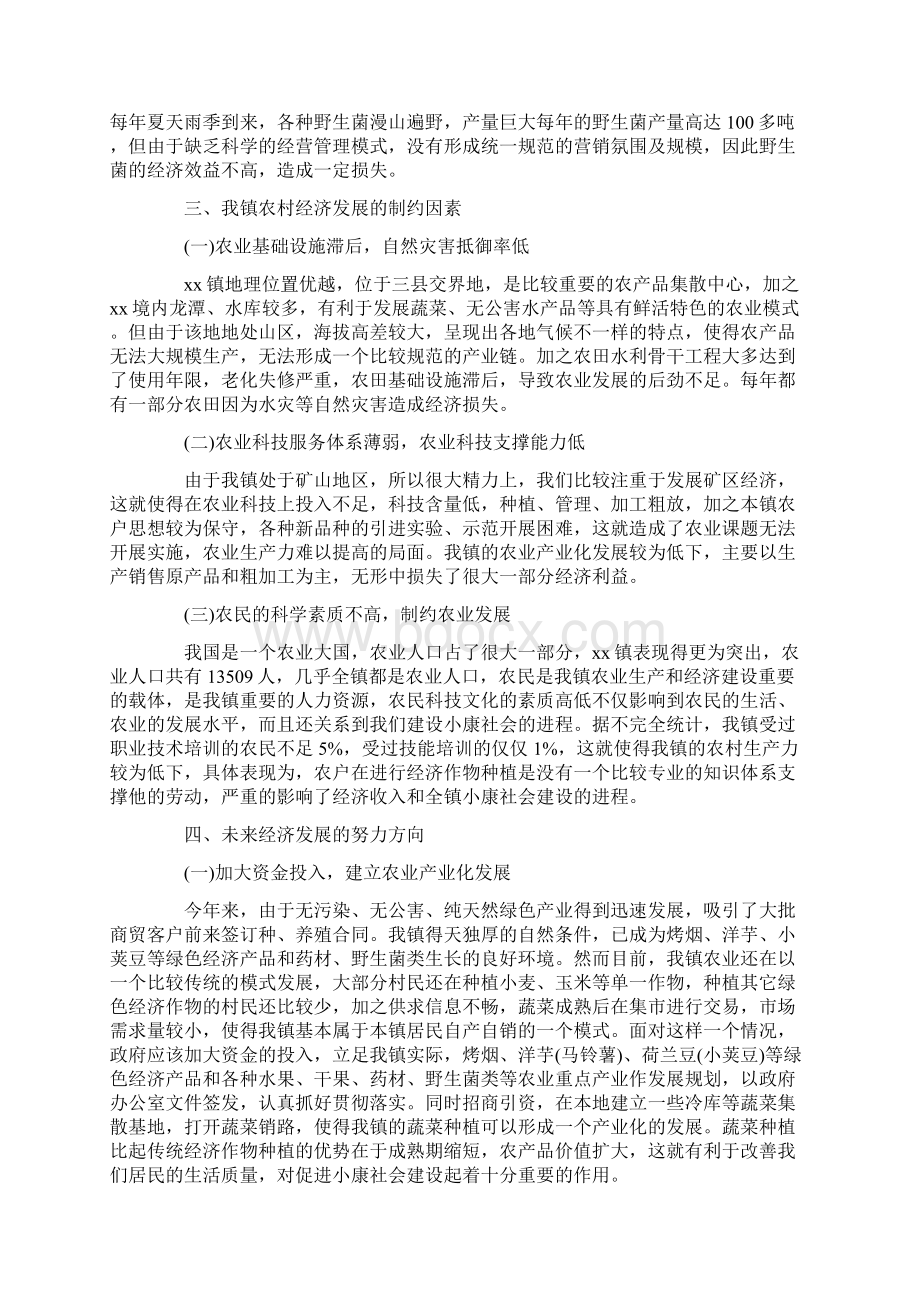 集体经济调研报告范文3篇文档格式.docx_第2页
