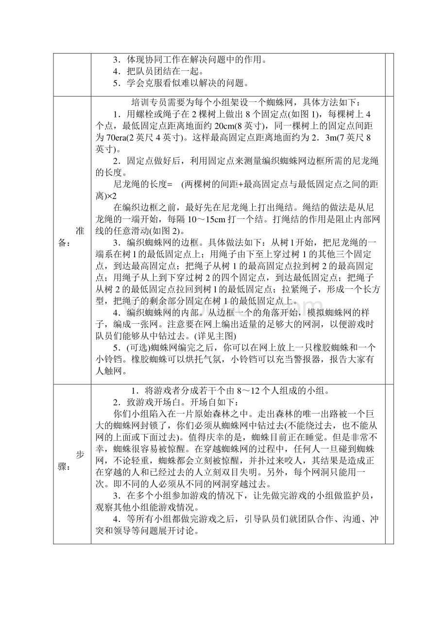 团队拓展户外游戏培训大全DOC 20页.docx_第2页