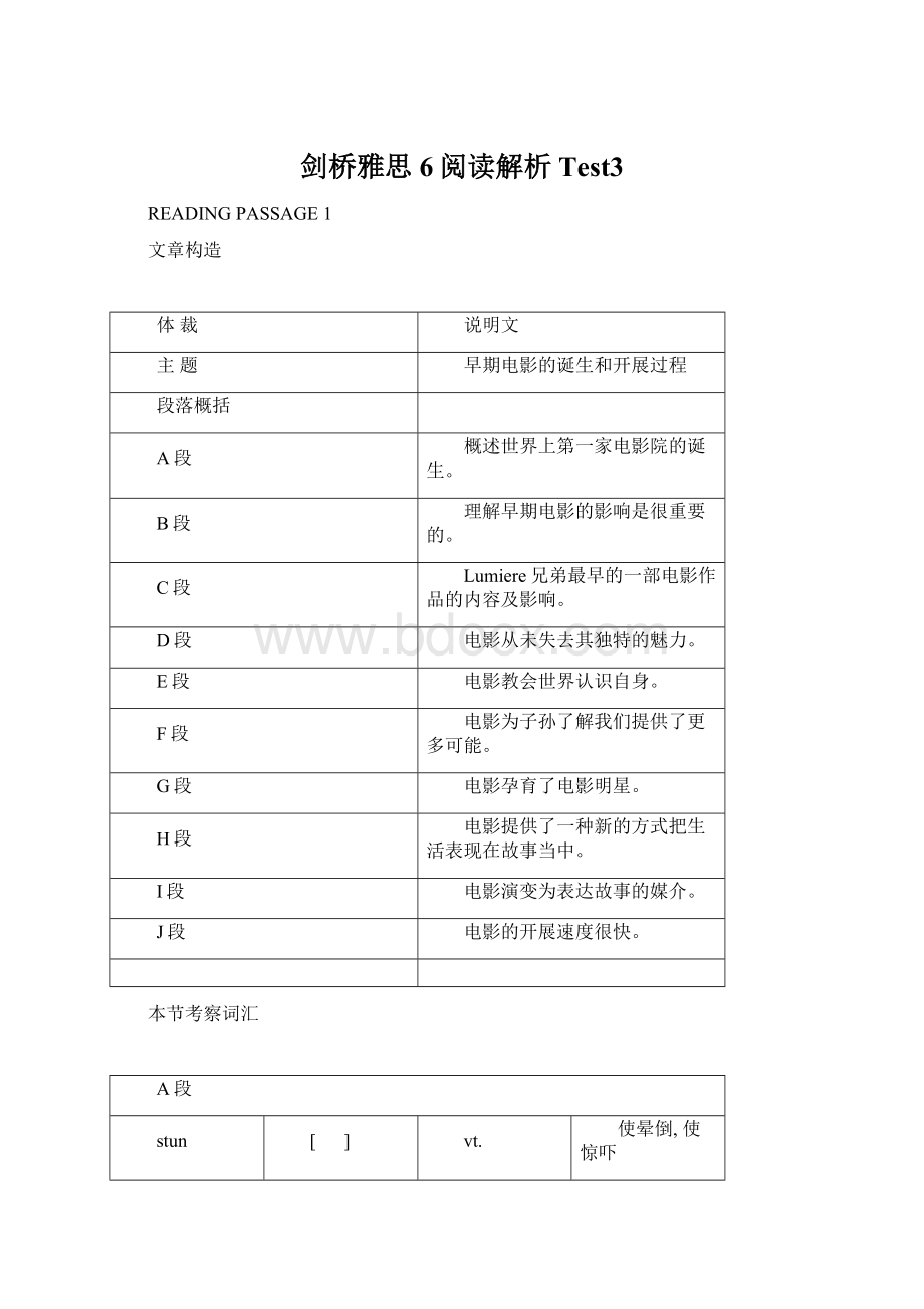 剑桥雅思6阅读解析Test3.docx_第1页