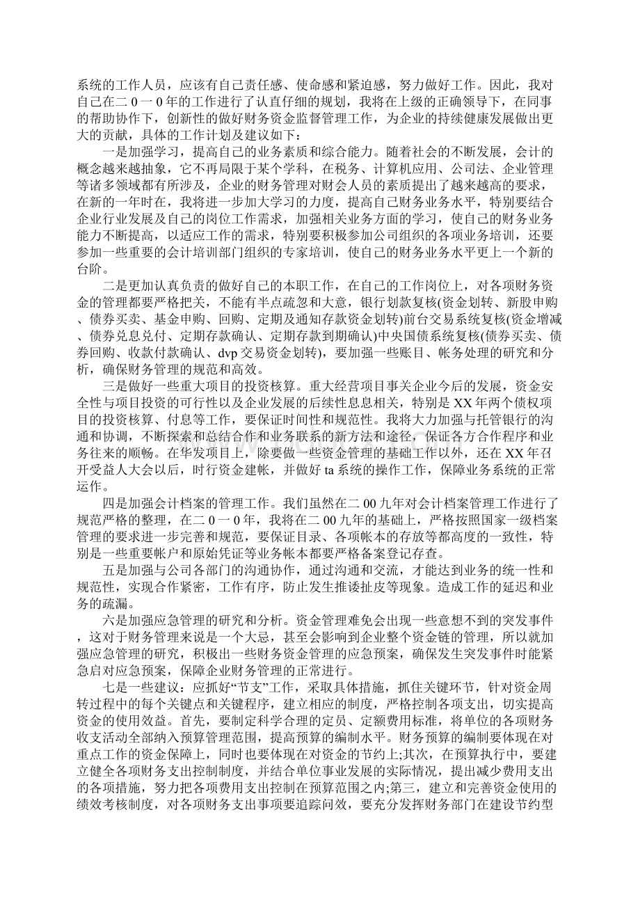 个人财务工作计划.docx_第3页