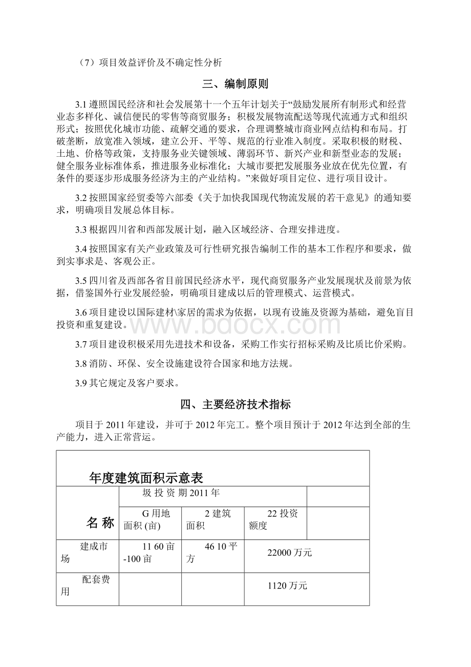 国际建材装饰城项目可行性研究报告.docx_第3页