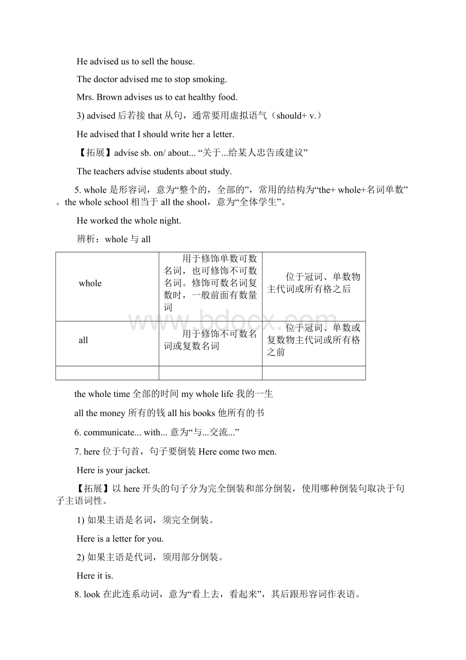 学年牛津沪教版八年级英语上册Unit8同步学案及单元测试题.docx_第2页