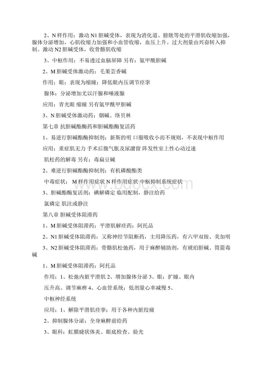 药理学知识点.docx_第2页