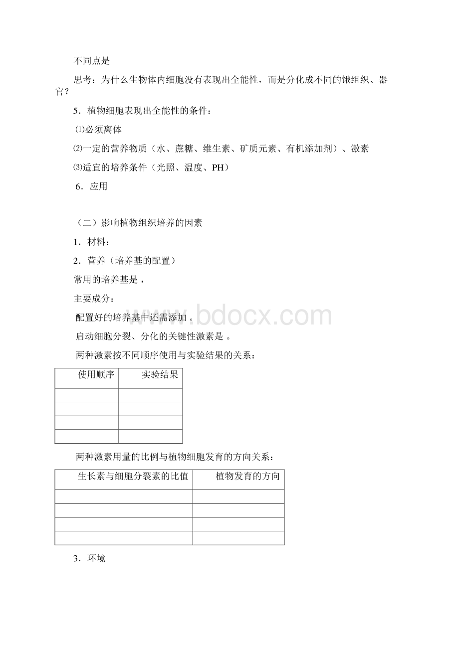 专题三 植物的组织培养技术Word文档下载推荐.docx_第2页