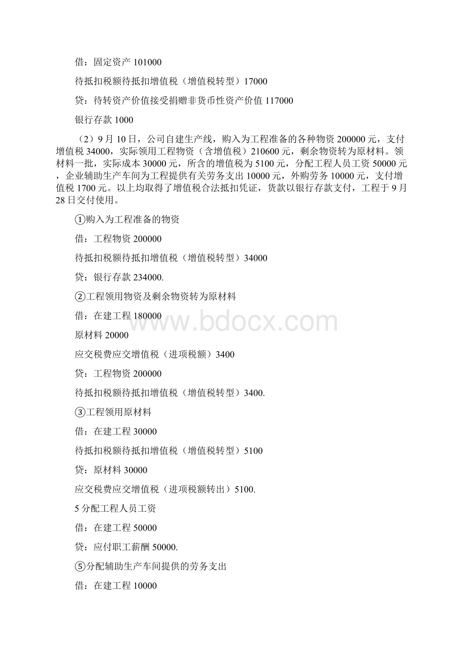 会计实务增值税转型的进项税额抵扣及会计处理.docx_第2页