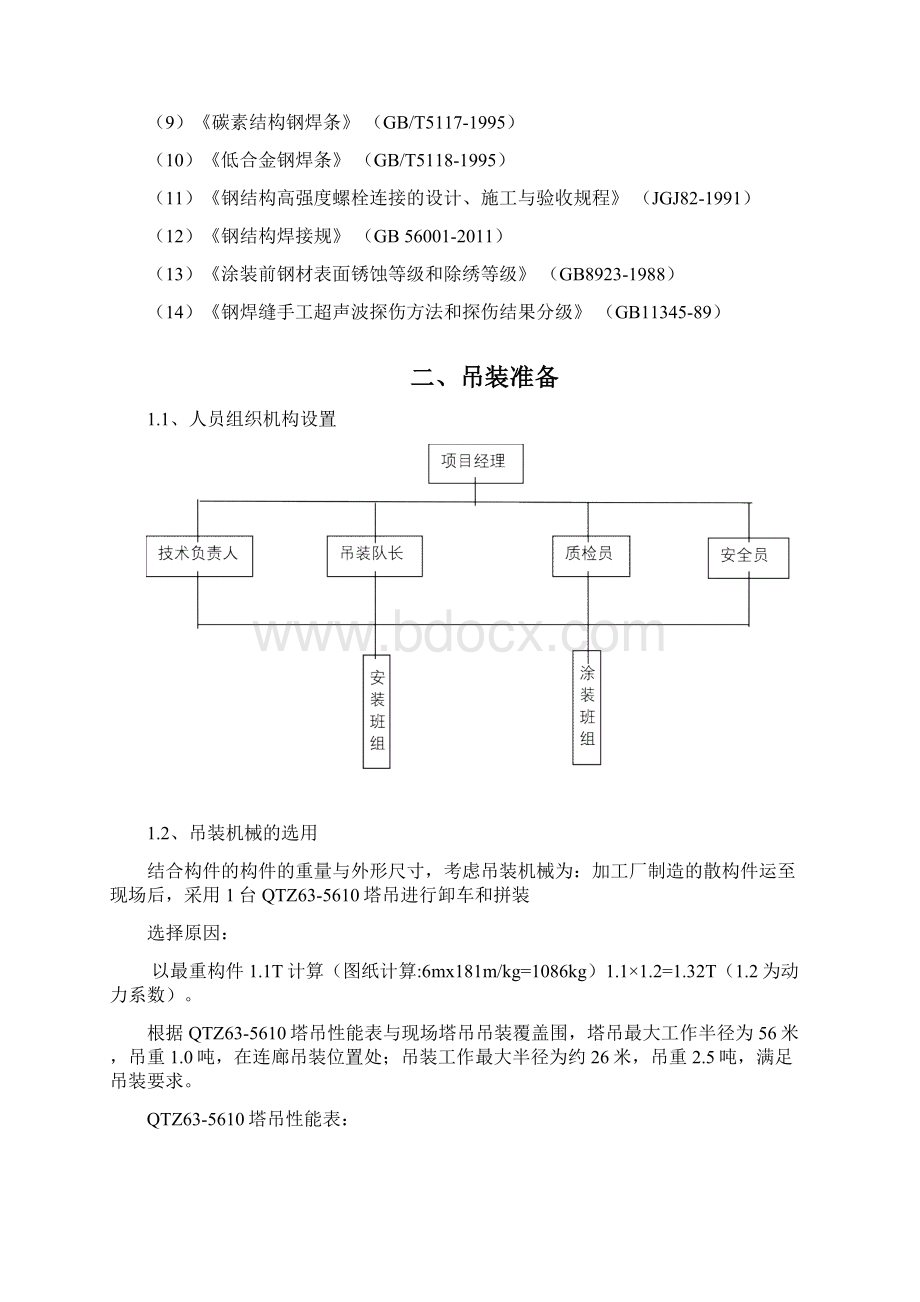 钢连廊工程施工组织设计方案.docx_第2页