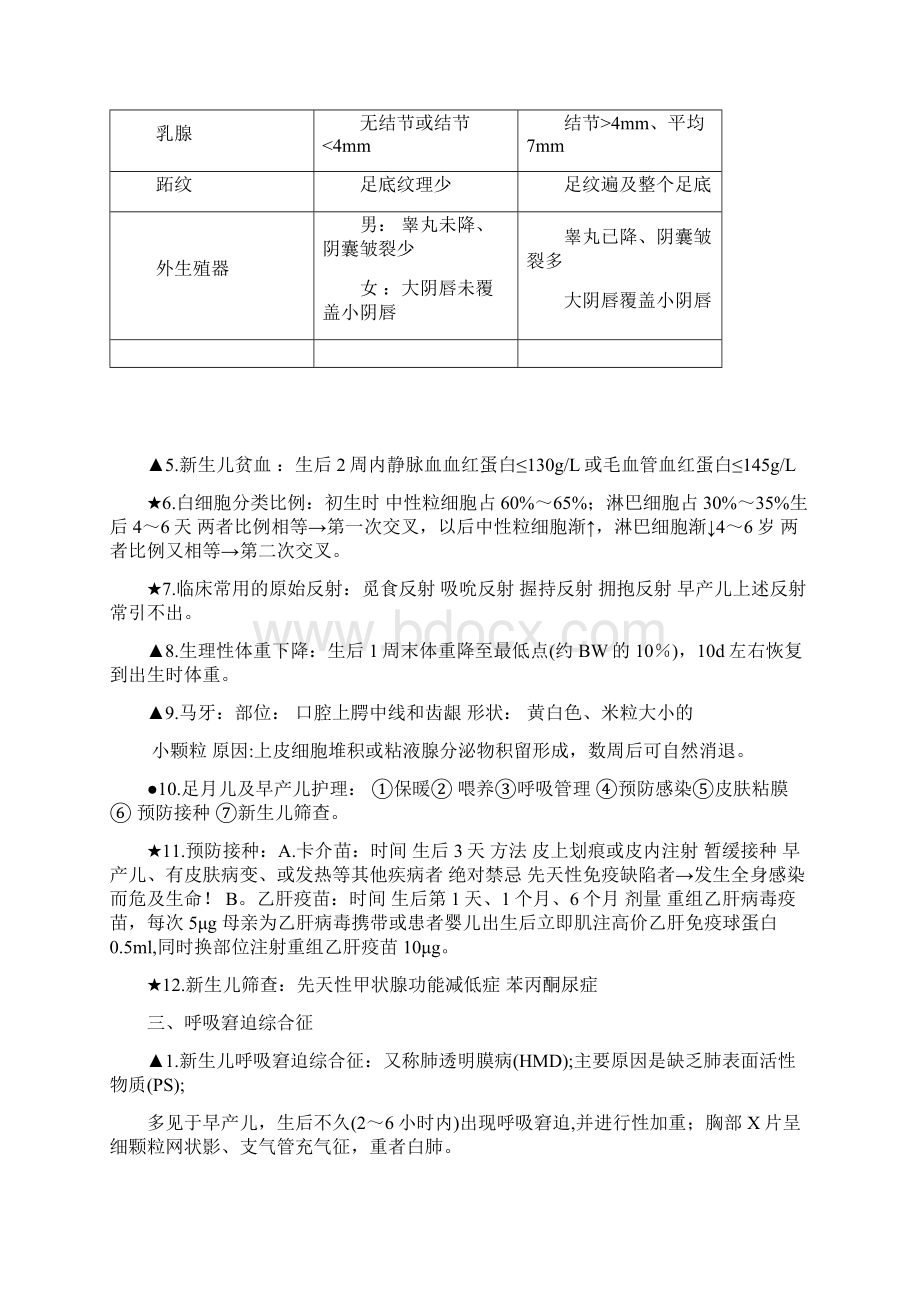 儿科学复习资料完整版.docx_第2页