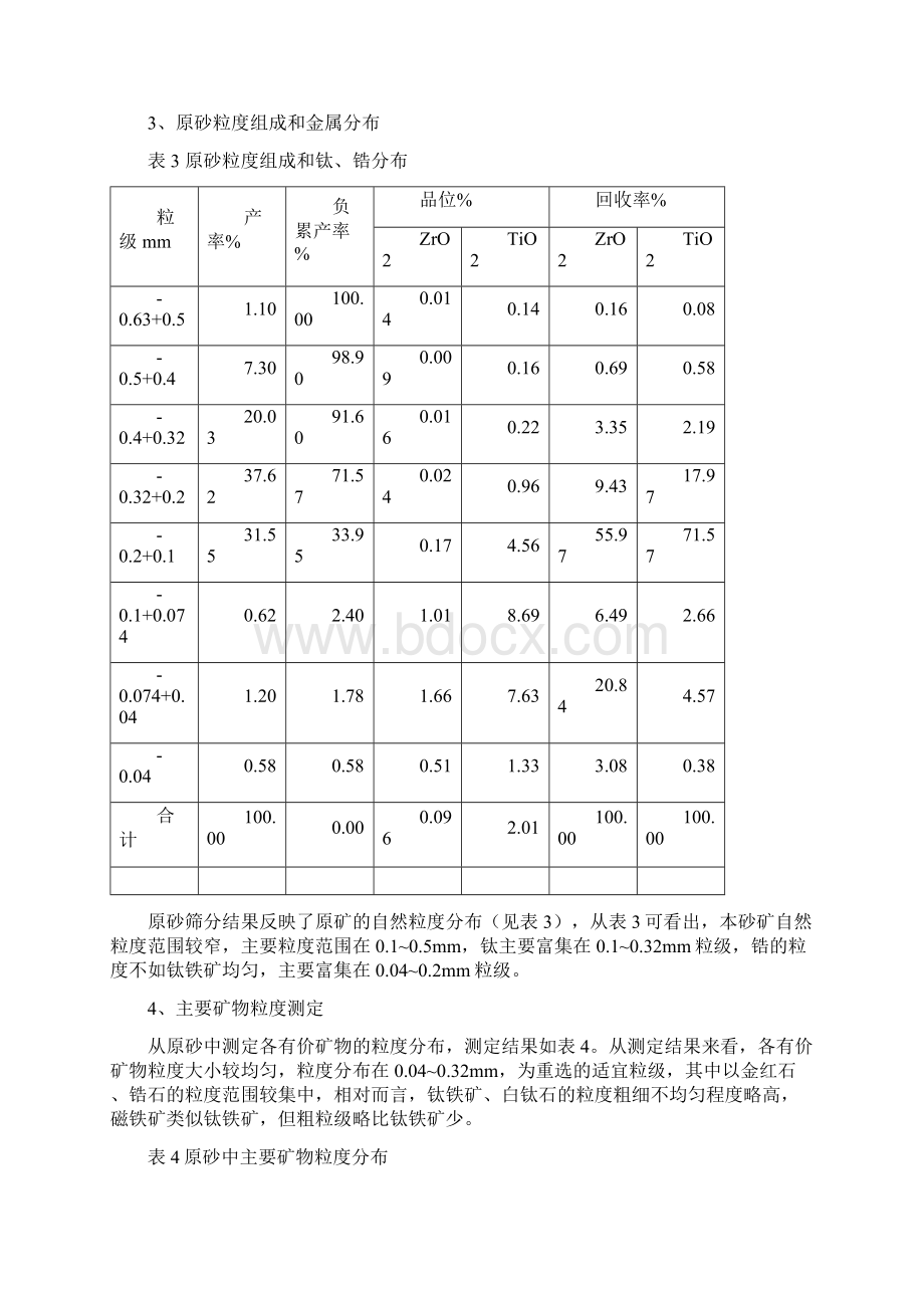 马拉维砂矿工艺矿物学研究报告.docx_第3页