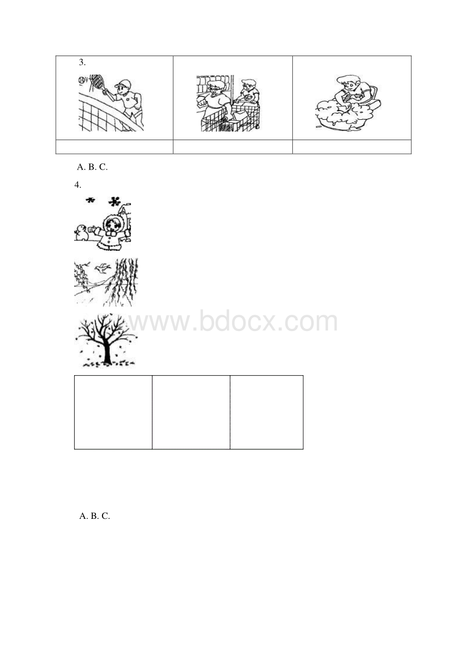 朝阳区初三一模英语试题及答案含听力.docx_第2页