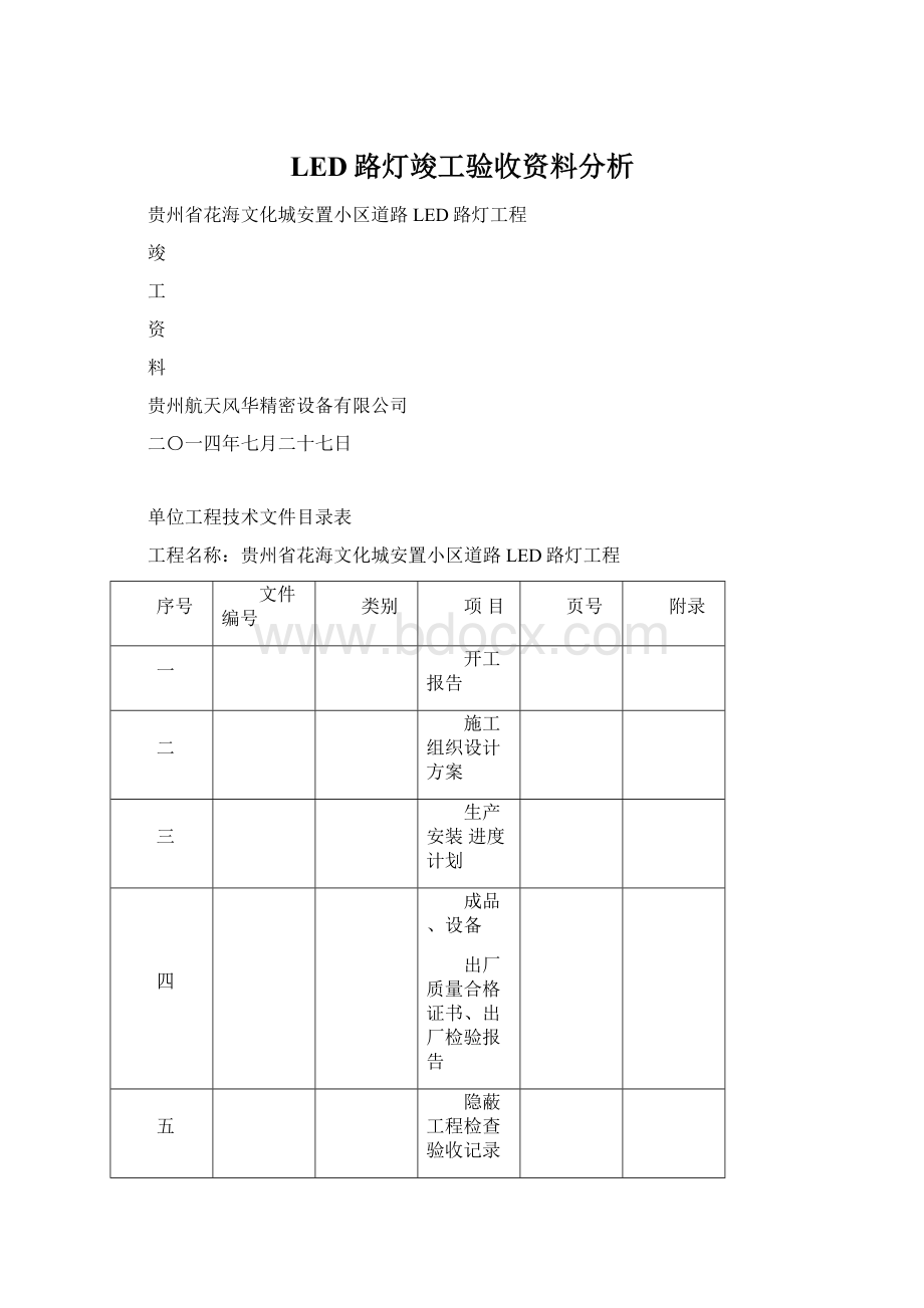 LED路灯竣工验收资料分析.docx_第1页