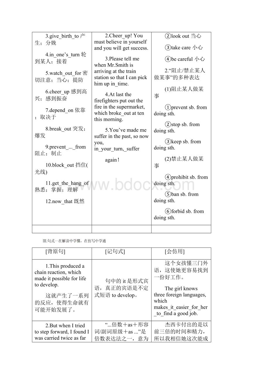 届高考英语一轮复习Unit4Astronomythescienceofthestars导学案新人教版必修3.docx_第3页