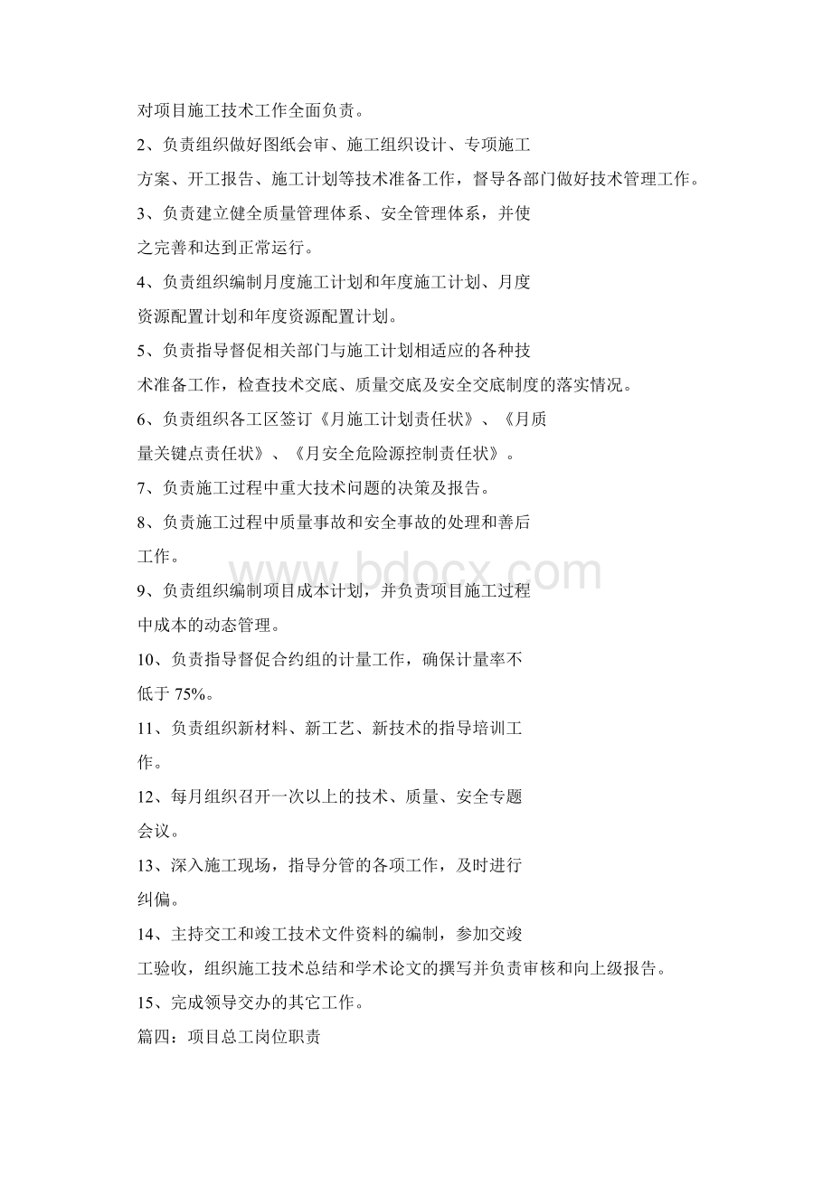 项目总负责岗位职责Word文档格式.docx_第3页