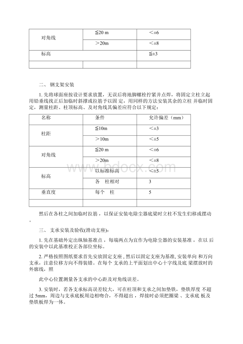 静电除尘器安装技术要求及验收规范分解Word格式.docx_第2页