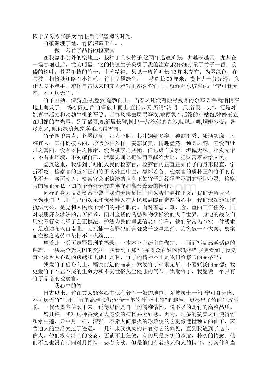 以竹喻检优秀征文作品汇编.docx_第3页