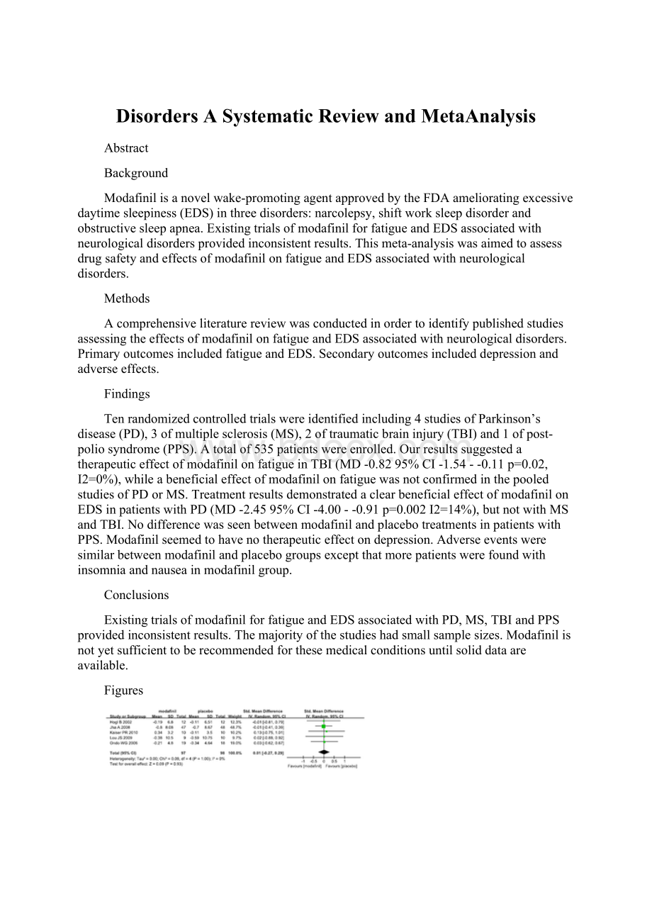 Disorders A Systematic Review and MetaAnalysis文档格式.docx