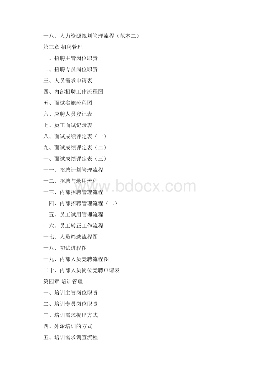 人力资源部管理手册专业版.docx_第2页