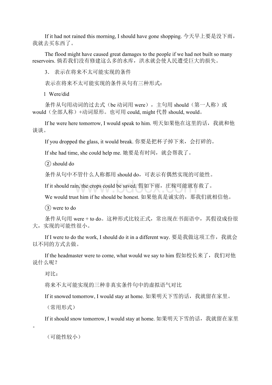 英语语法虚拟语气精讲Word格式.docx_第3页