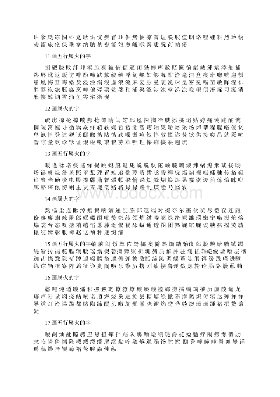 康熙字典之五行属火的字大全图文稿.docx_第2页