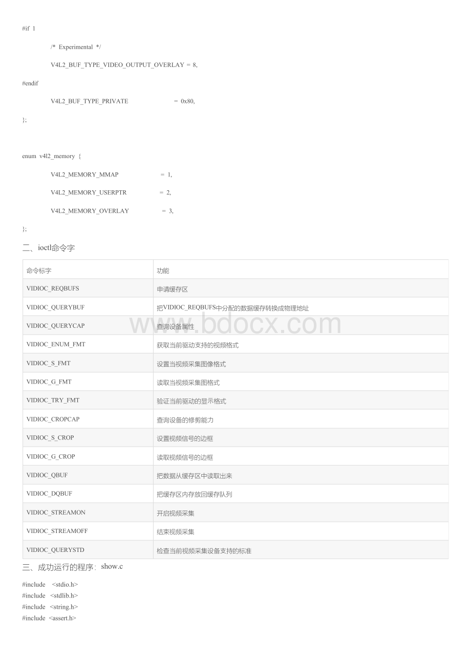 基于V4L2驱动的摄像头应用程序开发Word文档下载推荐.docx_第3页