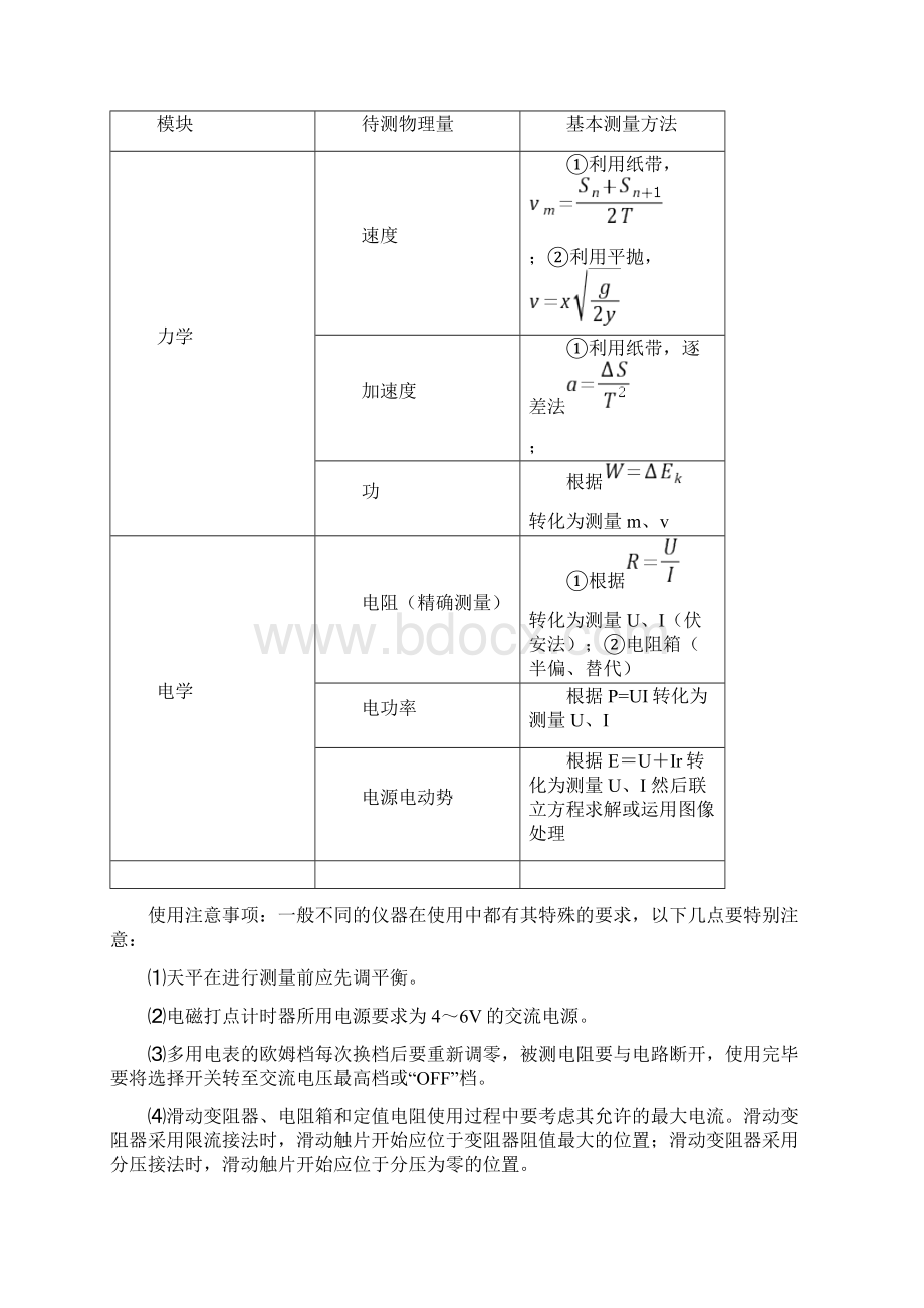 完整word版高中物理实验汇总推荐文档.docx_第2页