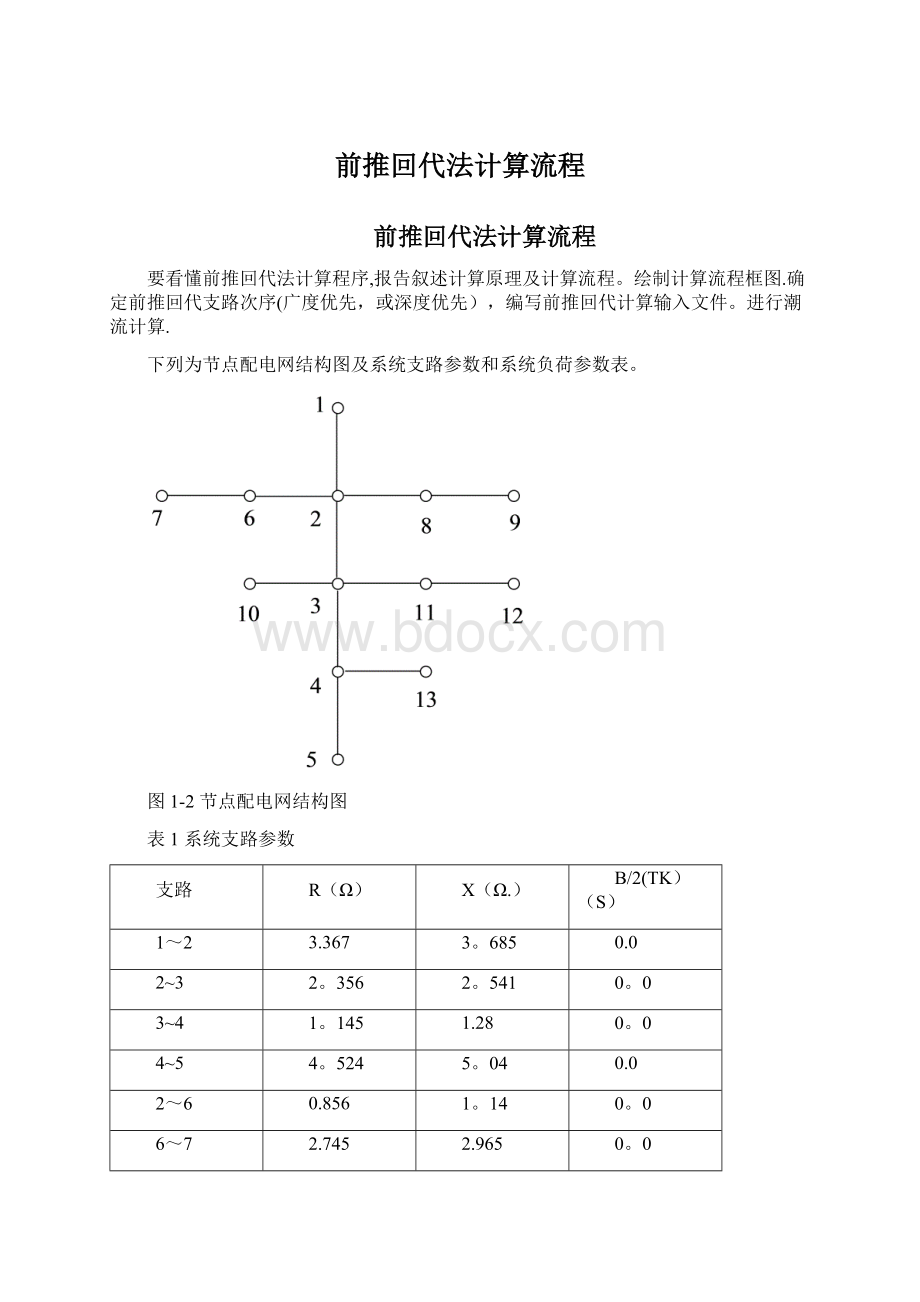 前推回代法计算流程.docx