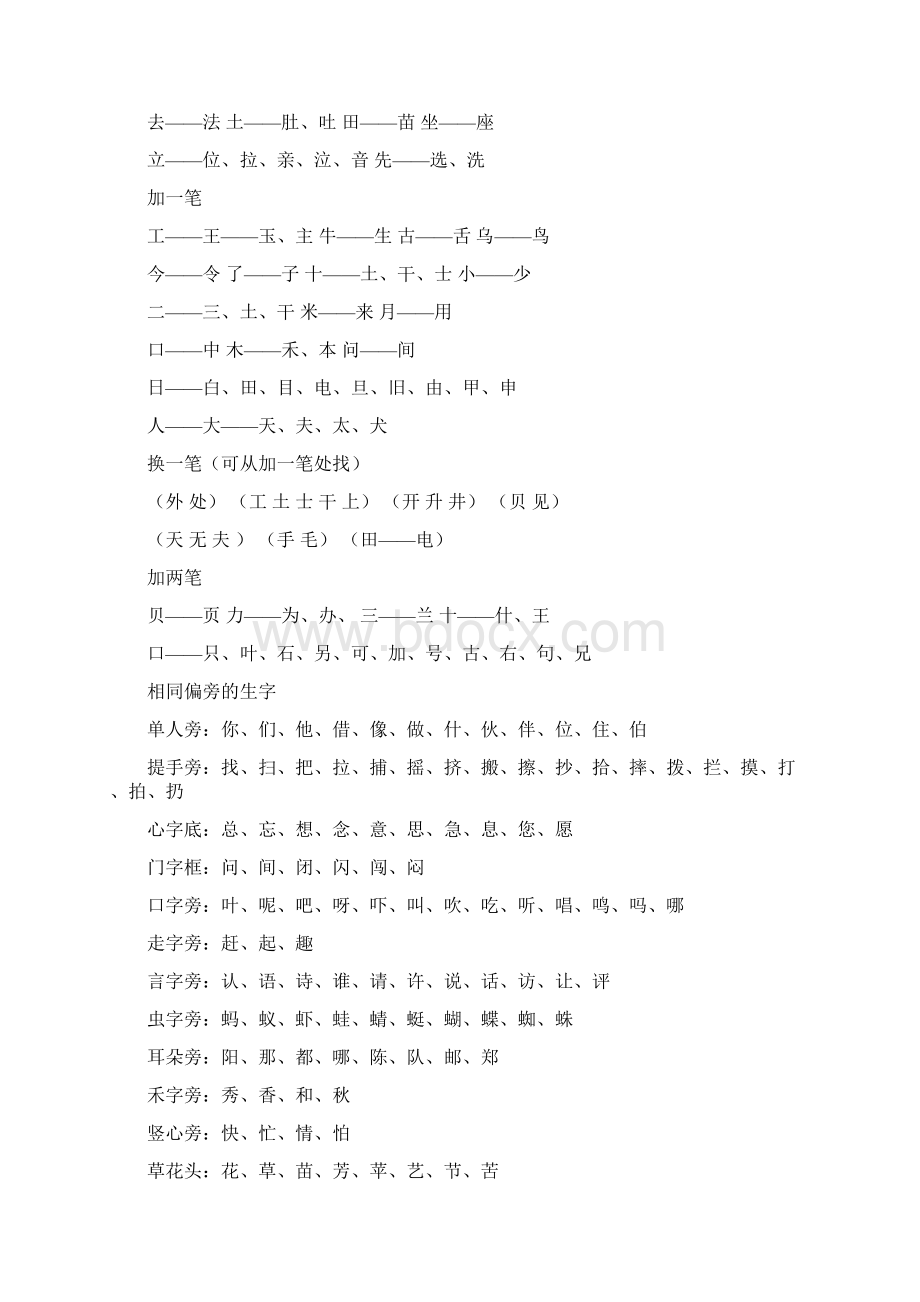 一年级语文下期末复习资料Word格式文档下载.docx_第3页