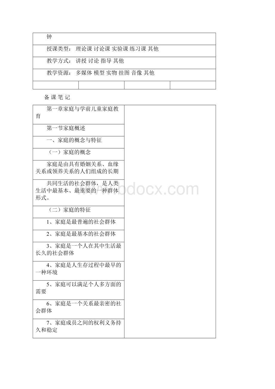 《学前儿童家庭教育》教案.docx_第2页