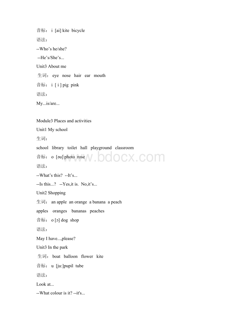 牛津英语上海小学三年级上的知识点.docx_第2页