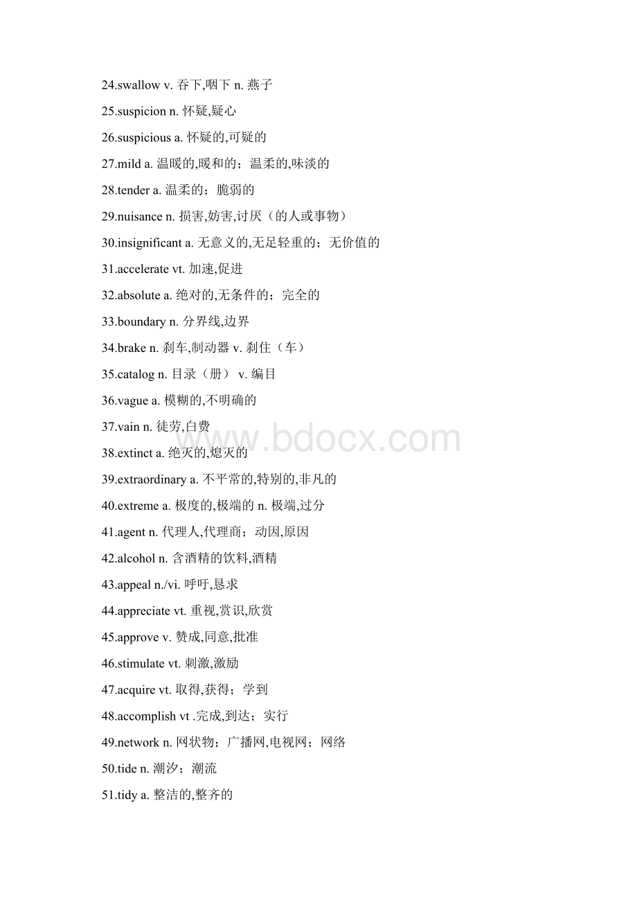 广东高考英语阅读理解高频基础单词690个Word文档格式.docx_第2页