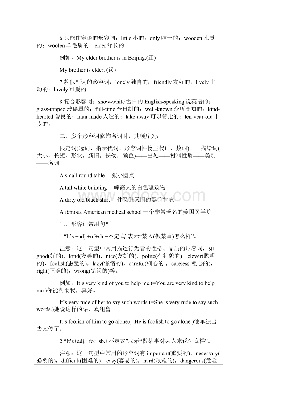 中考英语必考语法精析精练形容词副词5.docx_第2页