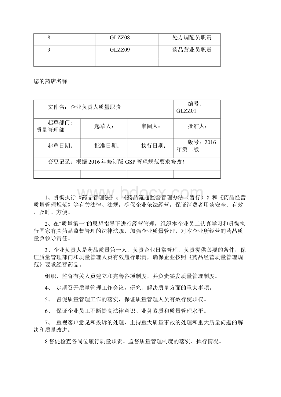 13质量管理手册《质量管理职责》文档格式.docx_第2页