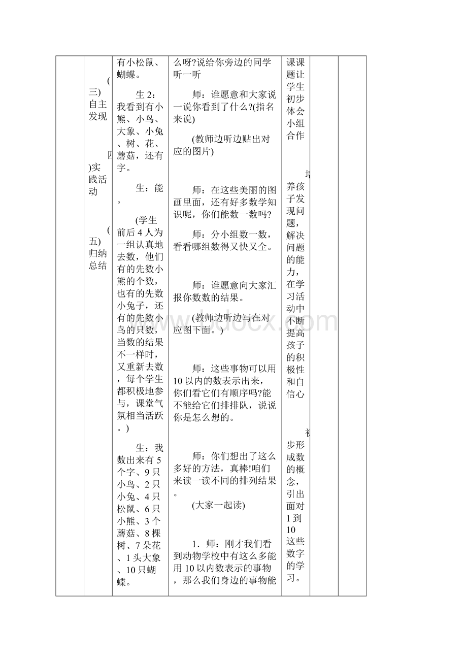 一年级第一册数学上全册知识要点梳理复习教案.docx_第2页