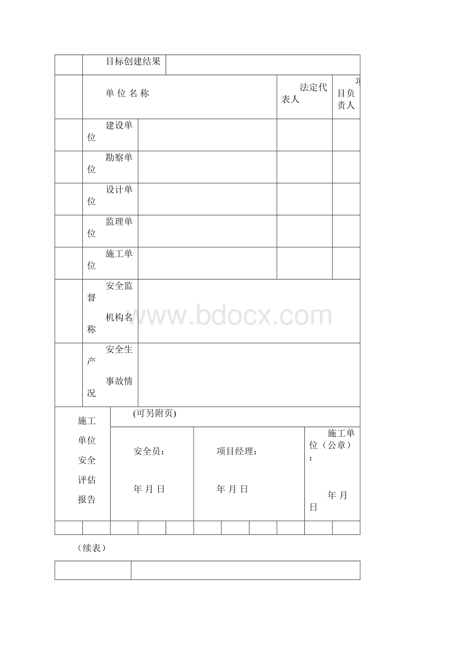 建设工程施工安全标准化管理资料10安全评估报告 1.docx_第2页