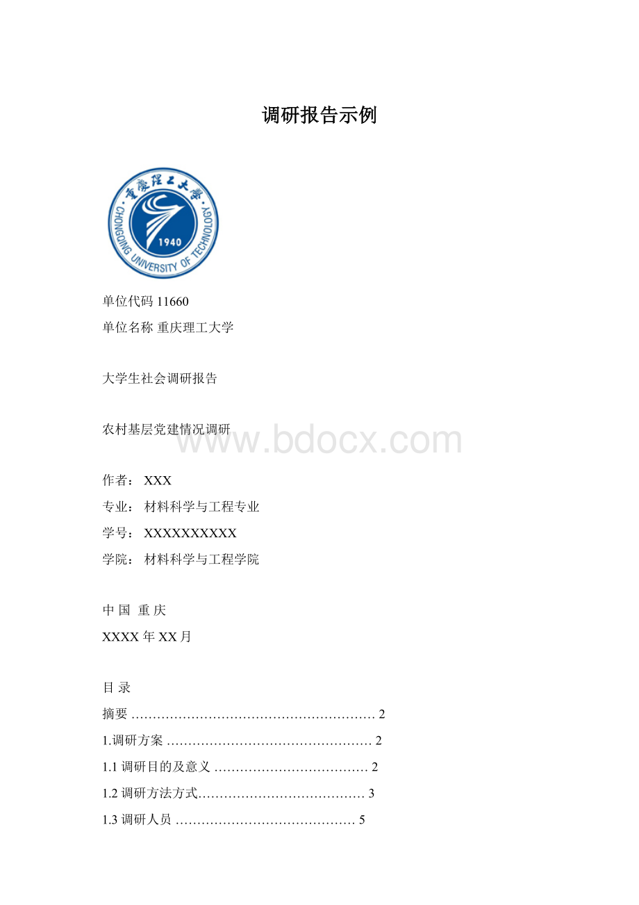 调研报告示例Word格式文档下载.docx