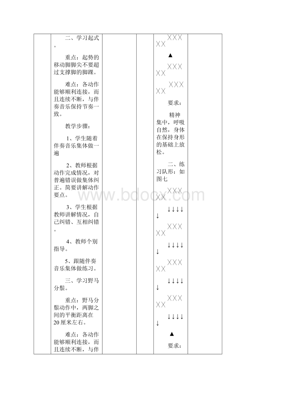 体育二十四式太极拳教案全集Word格式文档下载.docx_第3页