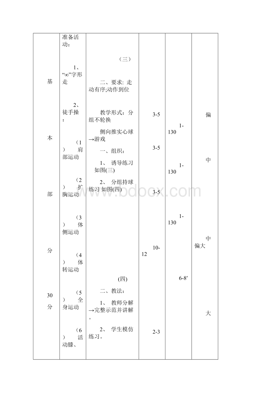 高中体育《掷实心球》教案 新人教版.docx_第3页