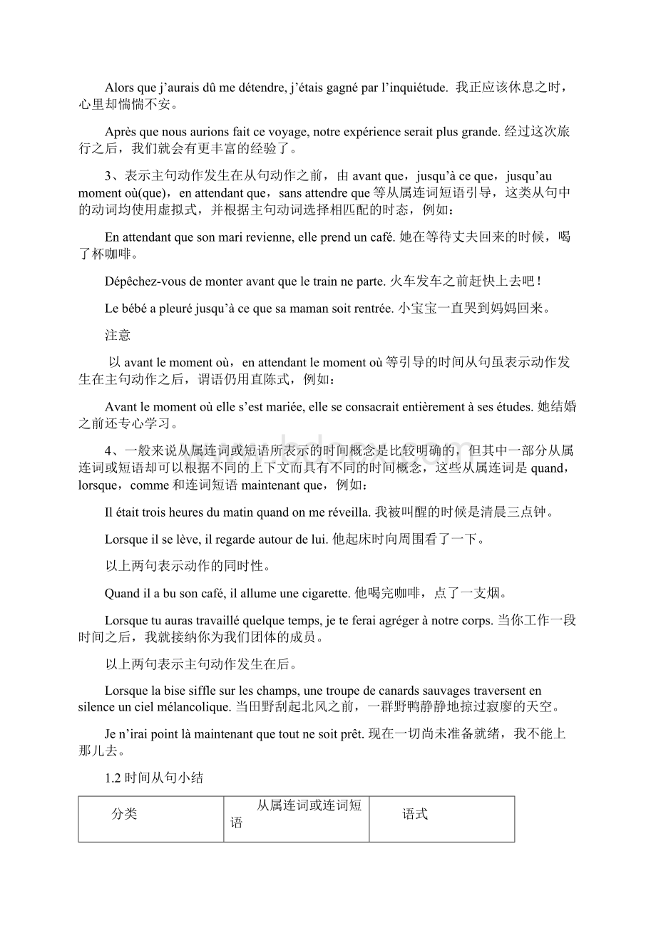 大学法语简明教程文档06法语句法总结之副词性从句汉魅huntmine高校学习资料分享.docx_第3页