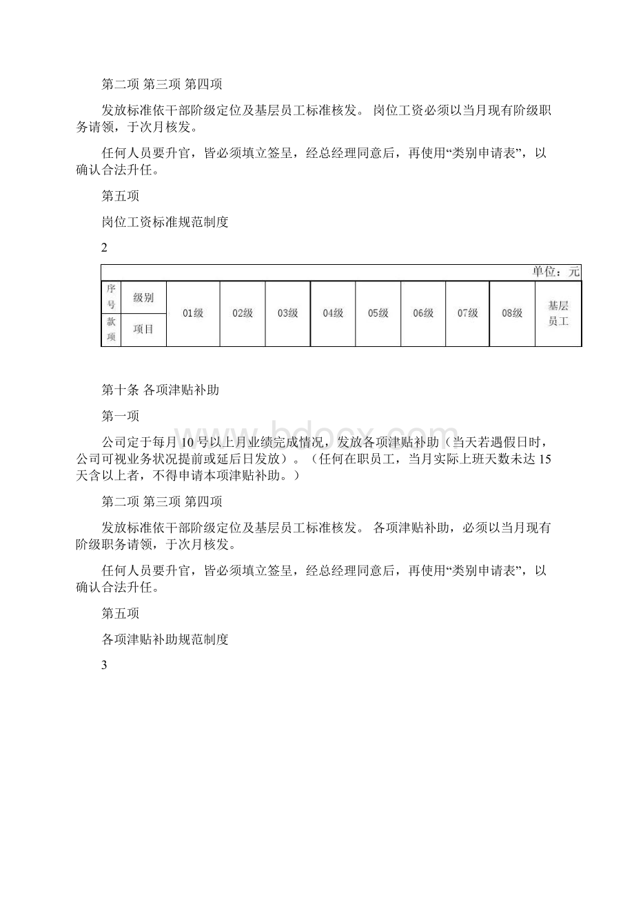 深圳金夫人工资奖金计算制度概要.docx_第3页