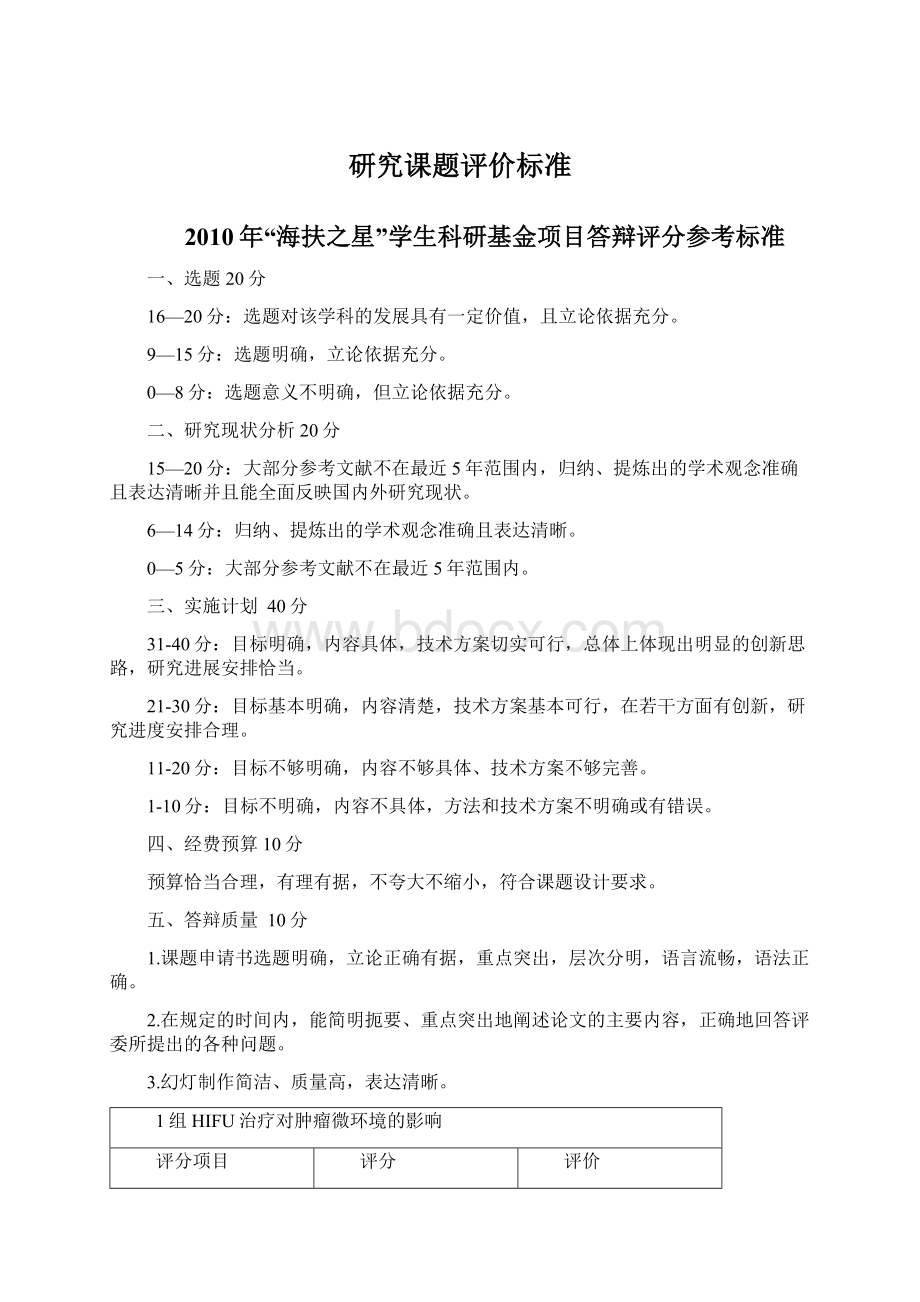 研究课题评价标准.docx_第1页