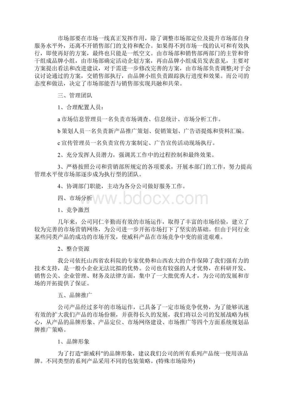 销售工作计划书范文Word格式文档下载.docx_第3页