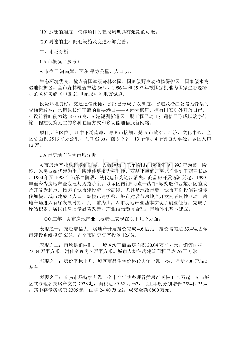 房地产开发可行性论证报告范文Word文档格式.docx_第3页