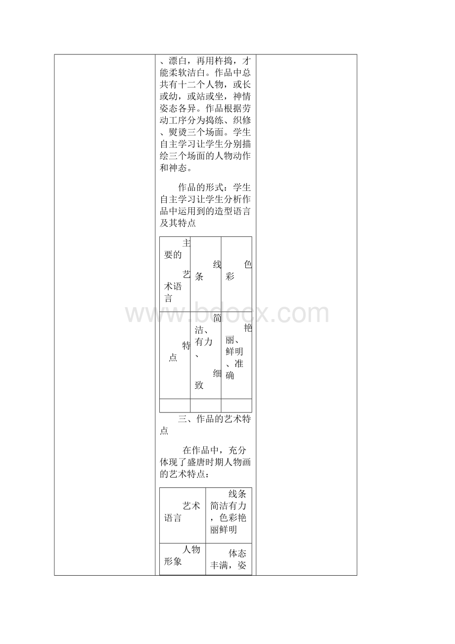 人美版七年级下第14册全册美术教案.docx_第3页