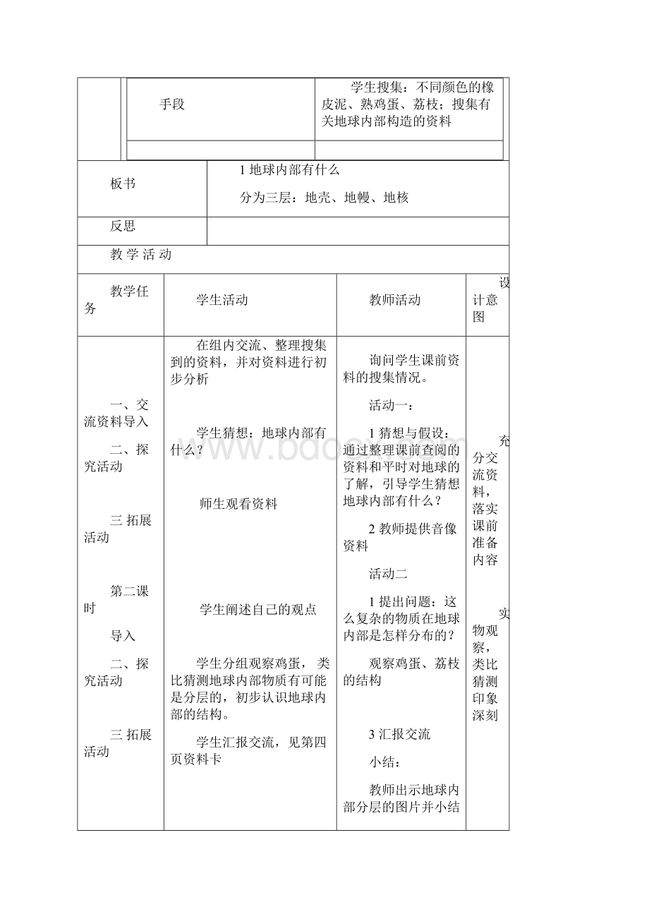 青岛版小学科学五年级上册教学设计全册.docx_第3页